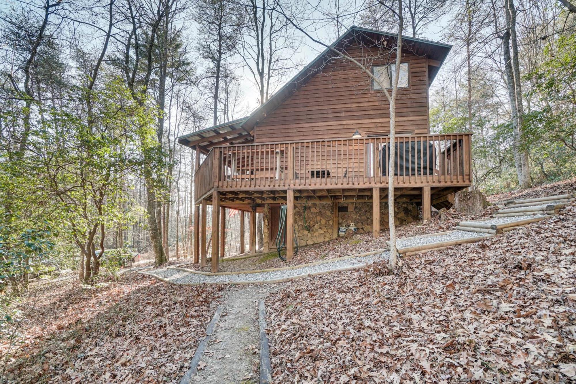 Sautee Nacoochee Mtn Paradise With Spacious Deck! Exteriér fotografie